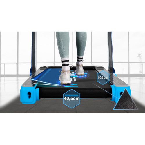 Беговая дорожка  Thunder Race Blue - фото №14